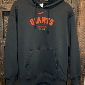 Nike Giants Black Hoodie Ladies